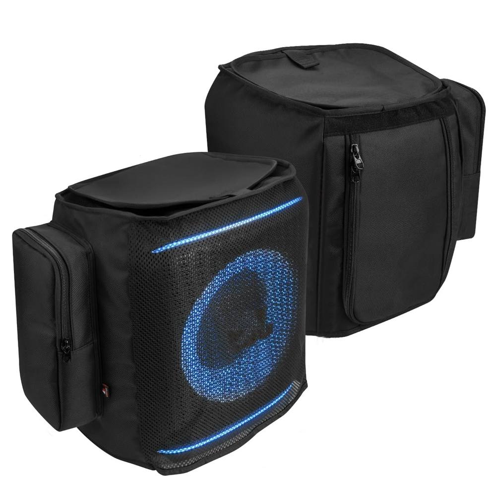 Home Cinema Jbl - JBL Partybox Encore 2用保護ケースダストカバー、サイドポケット付きフルカバースピーカースリーブ、マイク収納バッグ