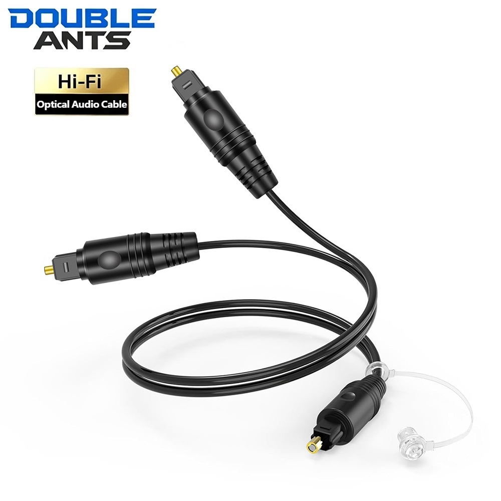 Home Cinema Tv - 1入力2出力デジタルオーディオ光ケーブルSPDIF Toslinkファイバースプリッター、TV、PS4、サウンドバー、アンプ用ケーブル