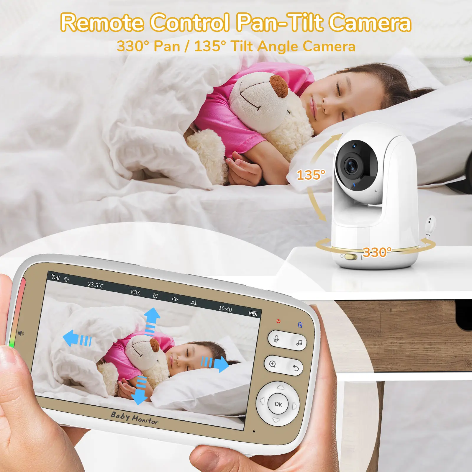 2pcs ズームレンズのカメラ、対面音声、HD 720P の - Home Cinema Wireless のレビューと価格