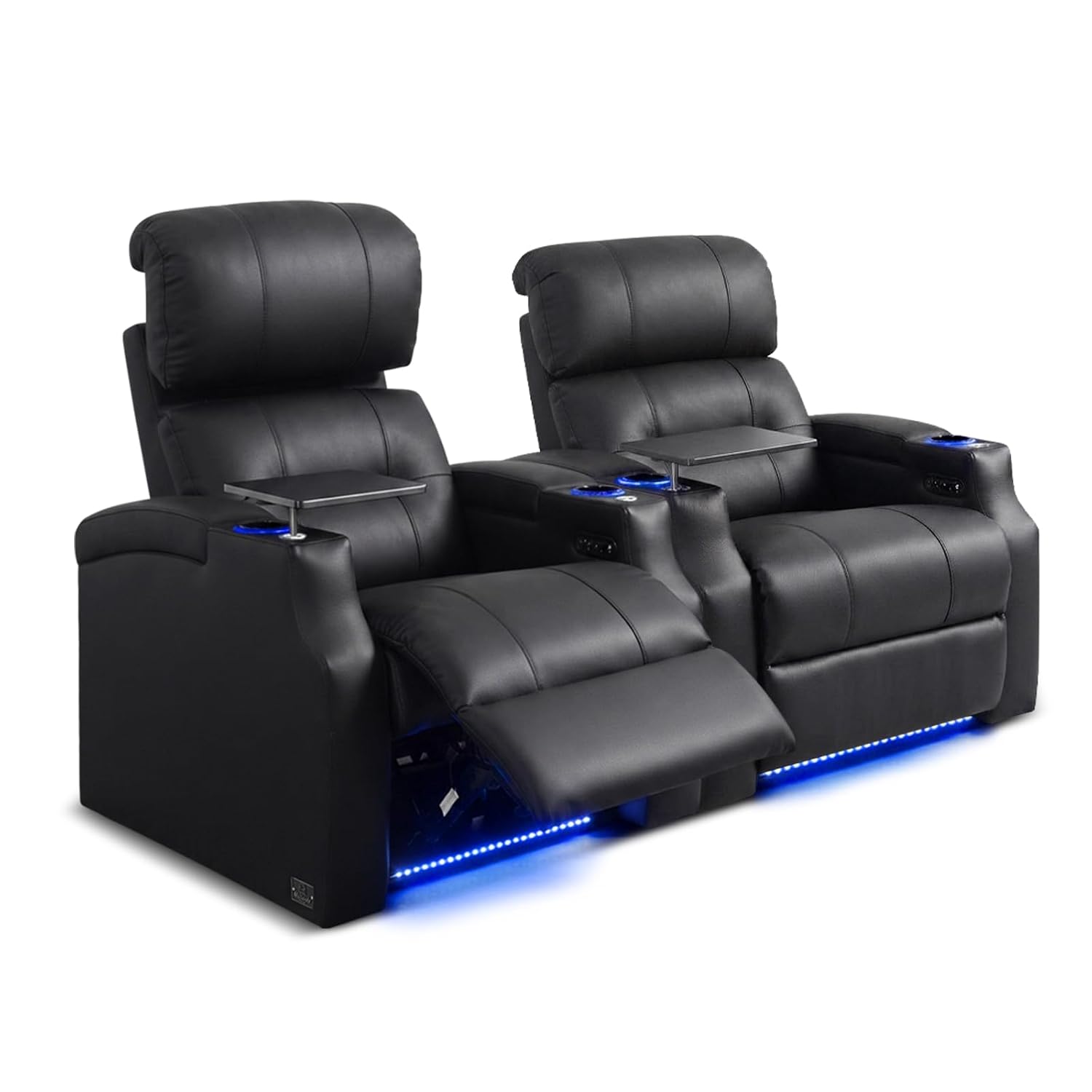 高級本革を使用したホームシアターリクライニングチェア。電動で - Home Cinema Chairs のレビューと価格