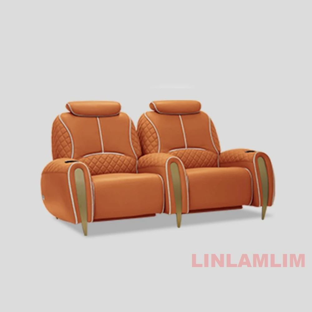 高級電動リクライニングシアター座席ソファ – LED照明、U - Home Cinema Chairs のレビューと価格